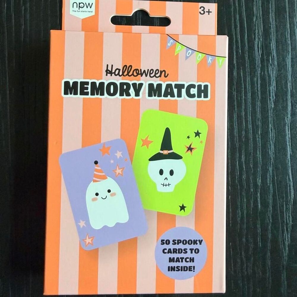 Halloween Memory Match Game